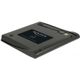 DeLOCK boîtier externe pour disques SATA Ultra Slim de 5,25 pouces, Boîtier disque dur Noir
