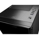 DeepCool MATREXX 50, Boîtier PC Noir, 2x USB-A 2.0, USB-A 3.2 (5 Gbit/s), 2x Audio, Window-kit