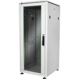 Digitus Armoire réseau Série Unique - 600x600 mm (LxP), Armoire informatique Gris clair