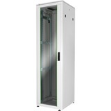 Digitus Armoire réseau de série Unique - 600 x 600 mm (lxp), Armoire informatique Gris clair, Rack autonome, 800 kg, Gris