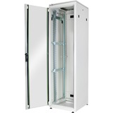 Digitus Armoire réseau de série Unique - 600 x 600 mm (lxp), Armoire informatique Gris clair, Rack autonome, 800 kg, Gris