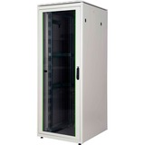 Digitus Armoire réseau de série Unique - 8 00 x1 000 mm (lxp), Armoire informatique Gris clair, Rack autonome, 42U, 800 kg, Gris