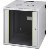 Digitus Boîtier mural de série Unique - bipartite, pivotant, Armoire informatique Gris, pivotant, 600 mm, 600 mm, 610 mm, 650 mm, 650 mm, 43,4 kg