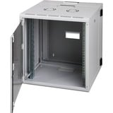 Digitus Boîtier mural de série Unique - bipartite, pivotant, Armoire informatique Gris, pivotant, 600 mm, 600 mm, 610 mm, 650 mm, 650 mm, 43,4 kg