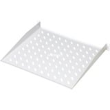 Digitus Tablette fixe - 1U, Étagère Gris, 250 mm, 15 kg