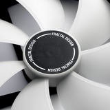 Fractal Design FD-FAN-PRI-AL14-PWM-3P système de refroidissement d’ordinateur Boitier PC Ventilateur 14 cm Noir, Blanc 1 pièce(s), Ventilateur de boîtier Blanc/transparent, Ventilateur, 14 cm, 1700 tr/min, 34,1 dB, 103,85 cfm, 176,44 m³/h