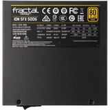 Fractal Design FD-PSU-ION-SFX-500G-BK unité d'alimentation d'énergie 500 W 24-pin ATX Noir Noir, 500 W, 100 - 240 V, 50/60 Hz, 6/3 A, 100 W, 100 W