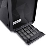 Fractal Design Meshify C Mini – Dark TG Mini Tower Noir, Boîtier PC Noir, Mini Tower, PC, Noir, ITX, micro ATX, 17,5 cm, 31,5 cm