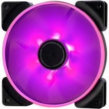 Fractal Design Prisme AL-14 ARGo ventilateurs de boîtier RGB  Noir, 3 pièces, 140 x 140 x 25 mm, 3 pièces, connecteur de ventilateur à 3 broches