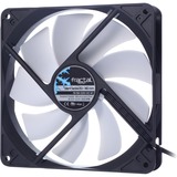 Fractal Design Silent Series R3 140mm Boitier PC Ventilateur 14 cm Noir, Blanc, Ventilateur de boîtier Ventilateur, 14 cm, 1000 tr/min, 21,6 dB, 56,1 cfm, Noir, Blanc