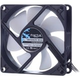 Fractal Design Silent Series R3 80 mm Boitier PC Ventilateur 8 cm Noir, Blanc ventilateur de boîtier 80 x 80 x 25 mm, Ventilateur, 8 cm, 1600 tr/min, 18,1 dB, 20,2 cfm, Noir, Blanc