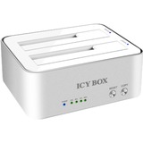 ICY BOX IB-120CL-U3, Station d'accueil Argent, Vente au détail