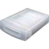 ICY BOX IB-AC602a Étui Plastique Translucide, Étui de protection Transparent, Étui, Plastique, Translucide, 3.5", Toutes marques, 120 mm