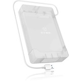 ICY BOX IB-AC705-6G USB 3.2 Gen 1 (3.1 Gen 1) Type-A Blanc, Boîtier disque dur Blanc, HDD, Série ATA III, 2.5,3.5", USB 3.2 Gen 1 (3.1 Gen 1) Type-A, 5 Gbit/s, Blanc