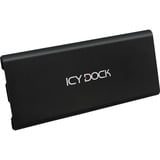 Icy Dock MB861U31-1M2B Boîtier de disques de stockage Enceinte ssd Noir M.2, Boîtier disque dur Noir, Enceinte ssd, M.2, M.2, 10 Gbit/s, Connectivité USB, Noir