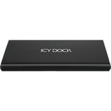 Icy Dock MB861U31-1M2B Boîtier de disques de stockage Enceinte ssd Noir M.2, Boîtier disque dur Noir, Enceinte ssd, M.2, M.2, 10 Gbit/s, Connectivité USB, Noir