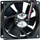 Inter-Tech 88885181 système de refroidissement d’ordinateur Boitier PC Ventilateur 8 cm Noir, Ventilateur de boîtier Noir, Ventilateur, 8 cm, 27,2 dB, 45,15 cfm, Noir