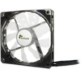 Inter-Tech Argus L-12025 Aura RGB, Ventilateur de boîtier Noir/transparent, Ventilateur, 12 cm, 1500 tr/min, 30 dB, 59,46 cfm, Noir