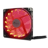 Inter-Tech Argus L-12025 Aura RGB, Ventilateur de boîtier Noir/transparent, Ventilateur, 12 cm, 1500 tr/min, 30 dB, 59,46 cfm, Noir