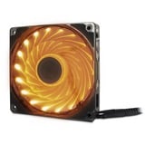 Inter-Tech Argus L-12025 Aura RGB ventilateur de boîtier Noir, 120 x 120 x 25 mm, PWM, Ventilateur, 12 cm, 1500 tr/min, 30 dB, 59,46 cfm, Noir