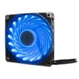 Inter-Tech Argus L-12025 Aura RGB ventilateur de boîtier Noir, 120 x 120 x 25 mm, PWM, Ventilateur, 12 cm, 1500 tr/min, 30 dB, 59,46 cfm, Noir