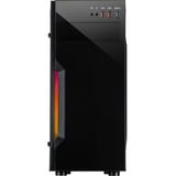 Inter-Tech B-42 RGB Tower Noir boîtier midi tower Noir | 3x USB-A | RGB | Window