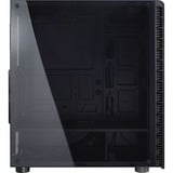 Inter-Tech CXC2 Tower Noir boîtier midi tower Noir | 3x USB-A | Window