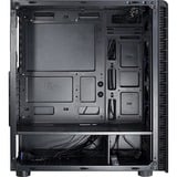 Inter-Tech CXC2 Tower Noir boîtier midi tower Noir | 3x USB-A | Window