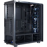 Inter-Tech CXC2 Tower Noir boîtier midi tower Noir | 3x USB-A | Window