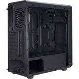 Inter-Tech C-3 Saphir Tower Noir, Moyenne tour Noir, Tower, PC, Noir, ATX, ITX, micro ATX, Acier, Verre trempé, Jouer