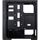 Inter-Tech F-762 Silencer Midi Tower Noir, Moyen tour Noir, Midi Tower, PC, Noir, ATX, Jouer, 15,5 cm