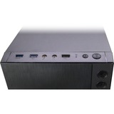 Inter-Tech F-762 Silencer Midi Tower Noir, Moyen tour Noir, Midi Tower, PC, Noir, ATX, Jouer, 15,5 cm