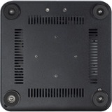 Inter-Tech ITX A60 Mini Tower Noir 60 W, Boitîer HTPC Noir, Mini Tower, PC, Noir, ITX, Aluminium, 4 cm