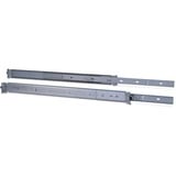 Inter-Tech Rails télescopiques 2U 455 mm Gris