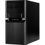 Inter-Tech TM-515 Micro Tower Noir boîtier midi tower Noir | 2x USB-A