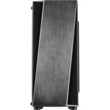 Inter-Tech T-11 Televen Tower Noir boîtier midi tower Noir | 3x USB-A | Window