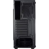 Inter-Tech T-11 Televen Tower Noir boîtier midi tower Noir | 3x USB-A | Window