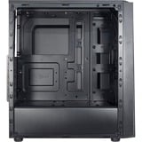 Inter-Tech T-11 Televen Tower Noir boîtier midi tower Noir | 3x USB-A | Window