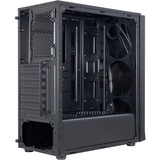 Inter-Tech T-11 Televen Tower Noir boîtier midi tower Noir | 3x USB-A | Window
