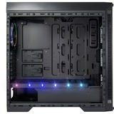 Inter-Tech X-908 Infini2 Tower Noir boîtier midi tower Noir | 2x USB-A | 2x USB-C | RGB | Window
