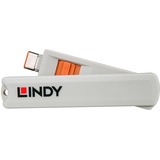 Lindy 40428 bloqueur de port Clé de bloqueur de port USB Type-C Gris, Orange 4 pièce(s), Sécurité Orange, Clé de bloqueur de port, USB Type-C, Gris, Orange, 4 pièce(s), 10 g