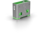 Lindy 40461 bloqueur de port USB Type-A Vert Acrylonitrile-Butadiène-Styrène (ABS) 10 pièce(s), Dispositif antivol Vert, Bloqueur de port, USB Type-A, Vert, Acrylonitrile-Butadiène-Styrène (ABS), 10 pièce(s), Sac en polyéthylène