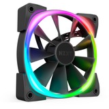 NZXT HF-28120-B1, Ventilateur de boîtier Noir, Ventilateur, 12 cm, 500 tr/min, 1500 tr/min, 33 dB, 52,44 cfm