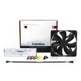 Noctua NF-A14 PWM Chromax.Black.Swap ventilateur de boîtier Noir, 140 x 140 x 25 mm