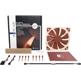 Noctua NF-A20 FLX, Ventilateur de boîtier Crème/Marron