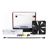 Noctua NF-F12 PWM Chromax.Black.Swap, Ventilateur de boîtier Noir, Connexion PWM