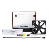 Noctua NF-S12A PWM Chromax.Black.Swap, Ventilateur de boîtier Noir, Connexion PWM