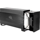 OWC Mercury Elite Pro Dual Boîtier HDD Noir 2.5/3.5", Boîtier disque dur Noir, Boîtier HDD, 2.5/3.5", SATA, Série ATA II, Série ATA III, Connectivité USB, Noir