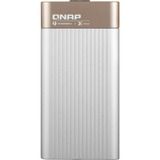 QNAP QNA-T310G1S carte et adaptateur d'interfaces SFP+, Carte réseau Thunderbolt 3, SFP+, Femelle, Or, Gris, Activité, Liaison, Énergie, 10 Gbit/s
