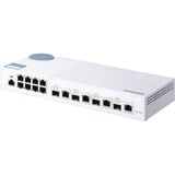 QNAP QSW-M408-4C, Switch Blanc